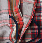 Takaramono Indian Patchwork Military Mini Smock