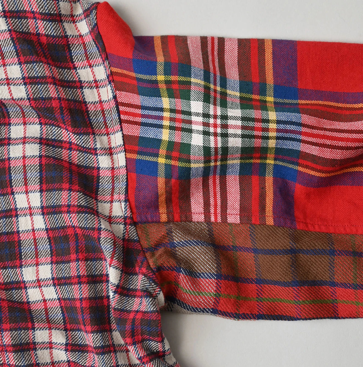 Takaramono Indian Patchwork Military Mini Smock