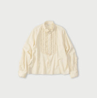 Indian Khadi Stand Collar Square Blouse