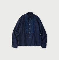 Ai Indian Khadi Stand Collar Square Blouse Nou