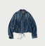 45 Petit Denim Frill Talula Blouse Distressed