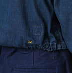 45 Petit Denim Frill Talula Blouse Distressed