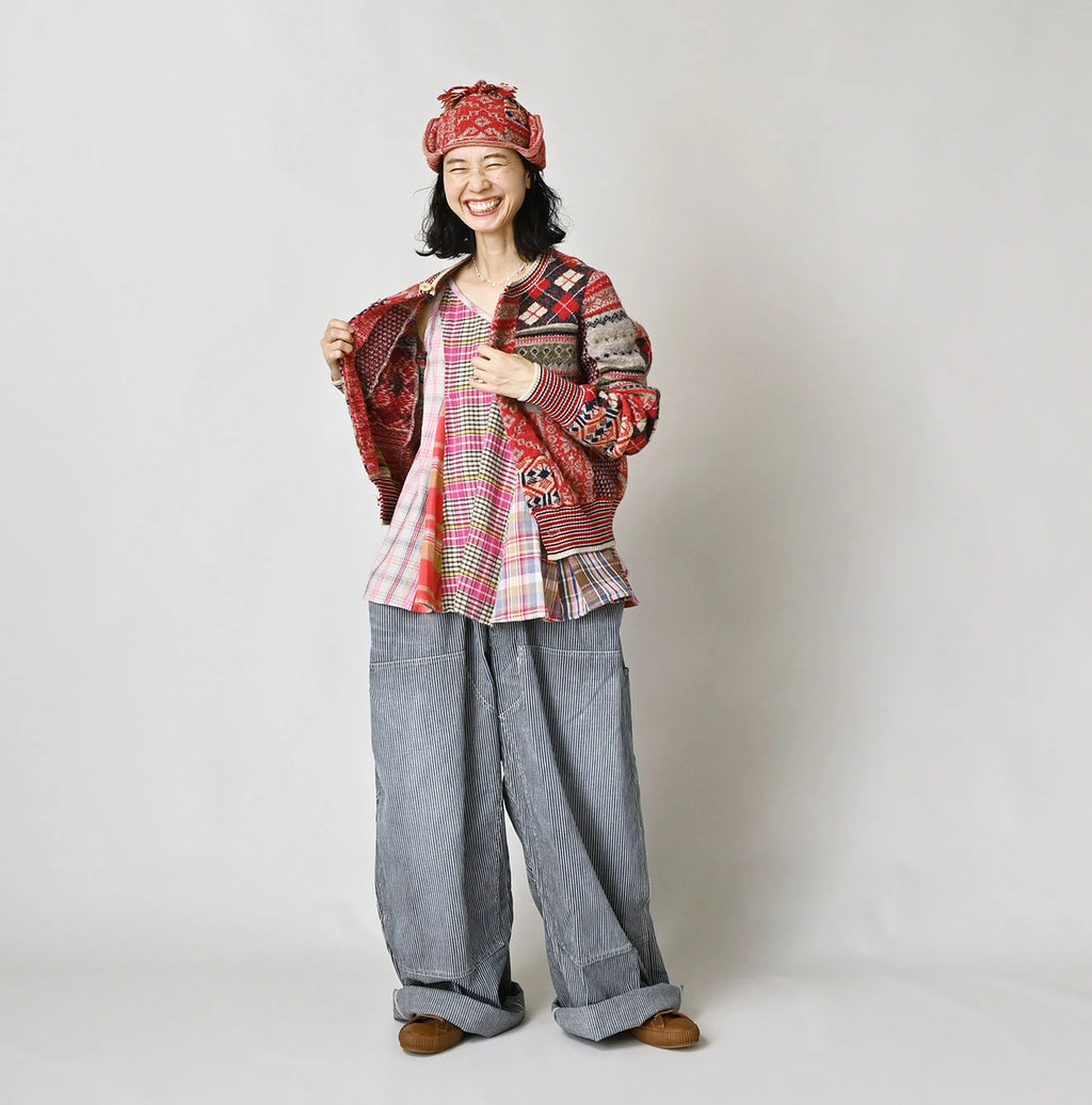 Takaramono Indian Patchwork Umbrella Camisole