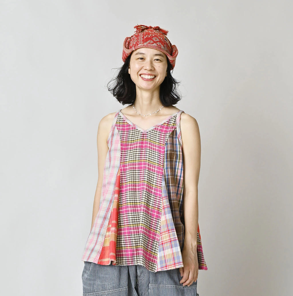 Takaramono Indian Patchwork Umbrella Camisole