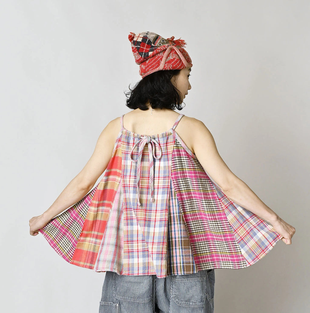 Takaramono Indian Patchwork Umbrella Camisole
