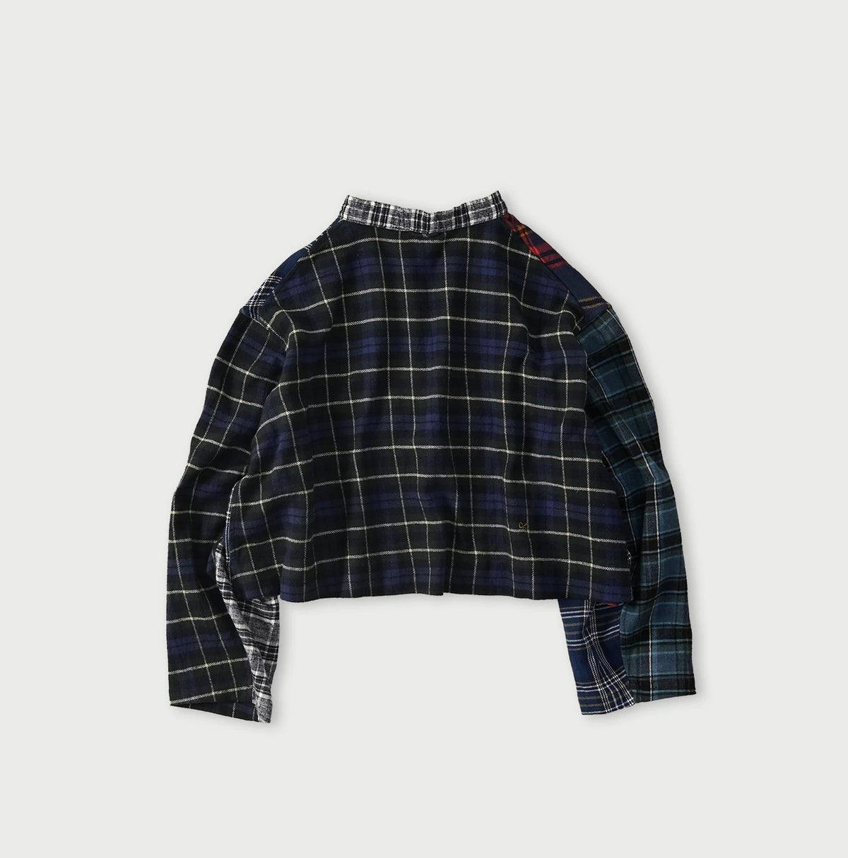 Indigo Takaramono Indian Patchwork Military Mini Smock