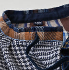 Indigo Takaramono Indian Patchwork Military Mini Smock