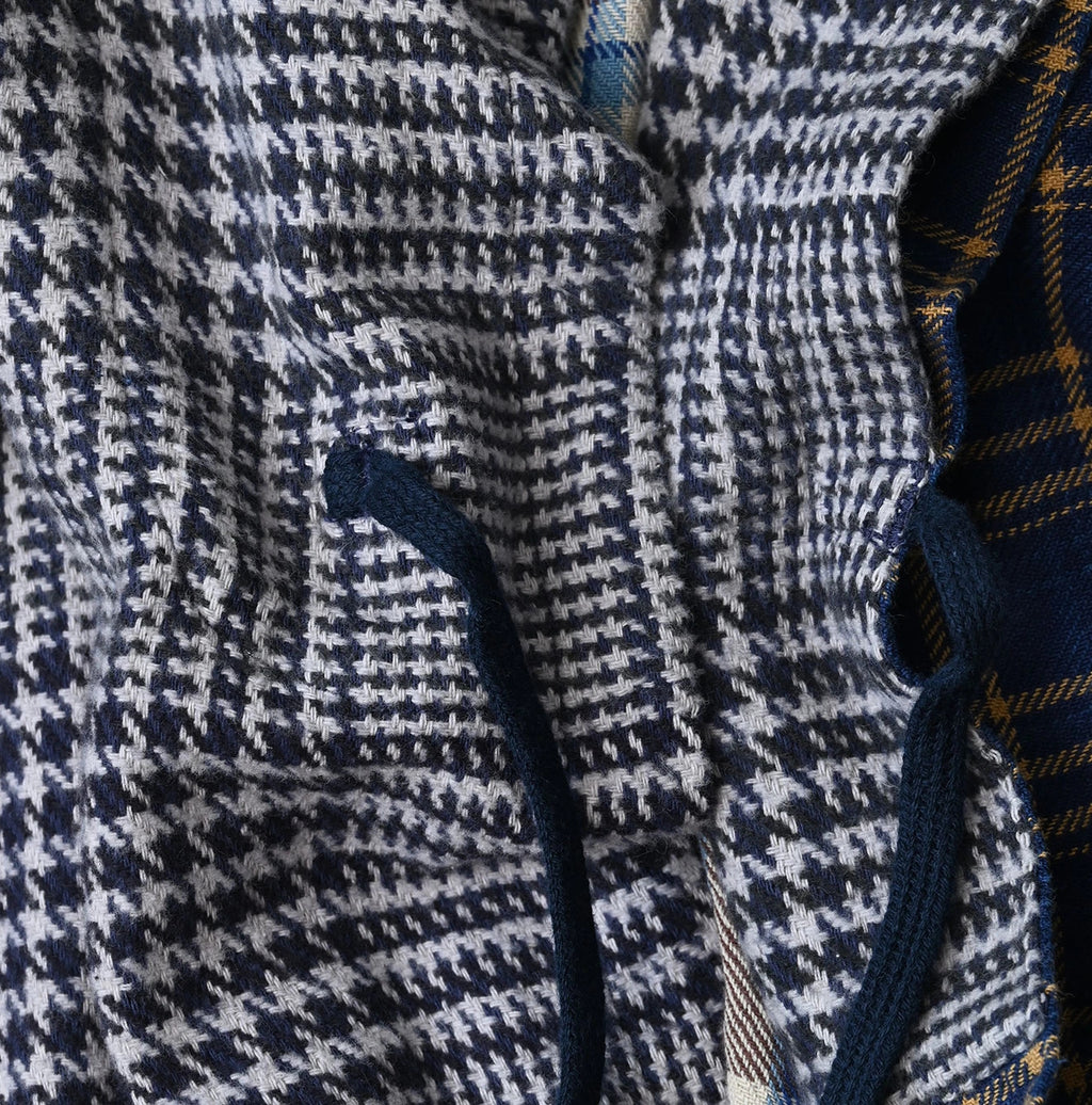 Indigo Takaramono Indian Patchwork Military Mini Smock