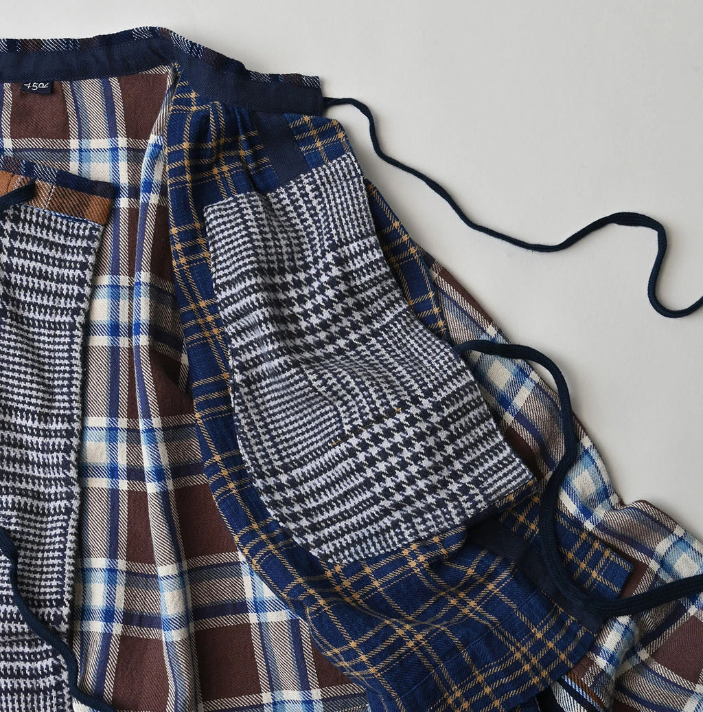 Indigo Takaramono Indian Patchwork Military Mini Smock