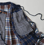 Indigo Takaramono Indian Patchwork Military Mini Smock