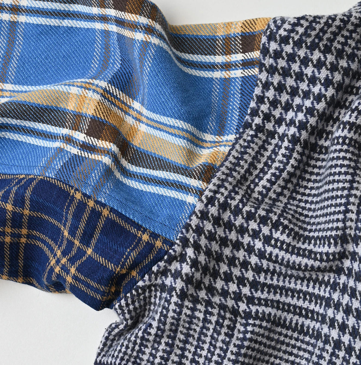 Indigo Takaramono Indian Patchwork Military Mini Smock