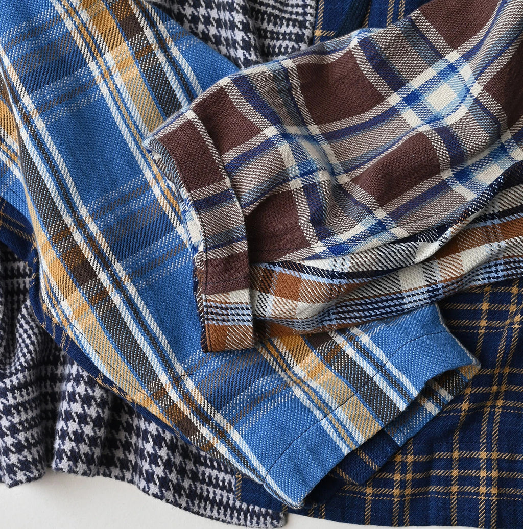 Indigo Takaramono Indian Patchwork Military Mini Smock