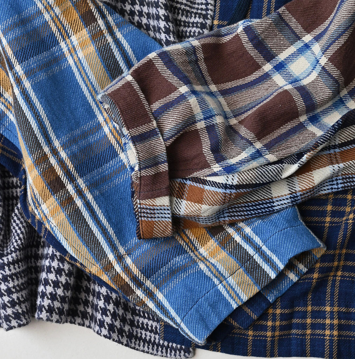 Indigo Takaramono Indian Patchwork Military Mini Smock