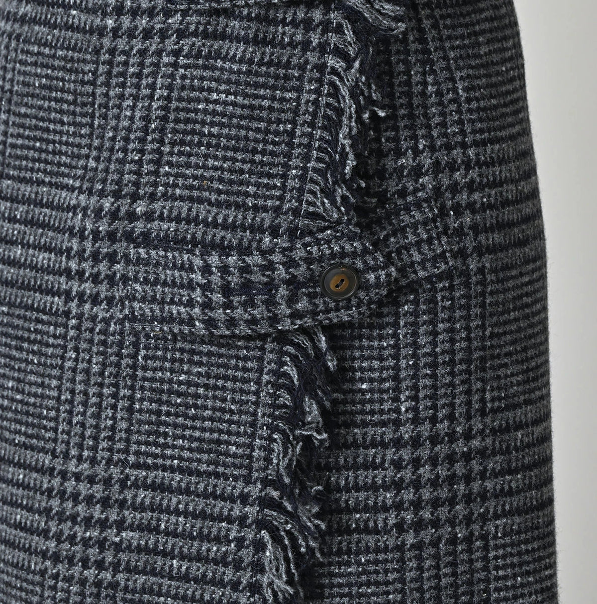 Donegal Tweed Wrapped Skirt