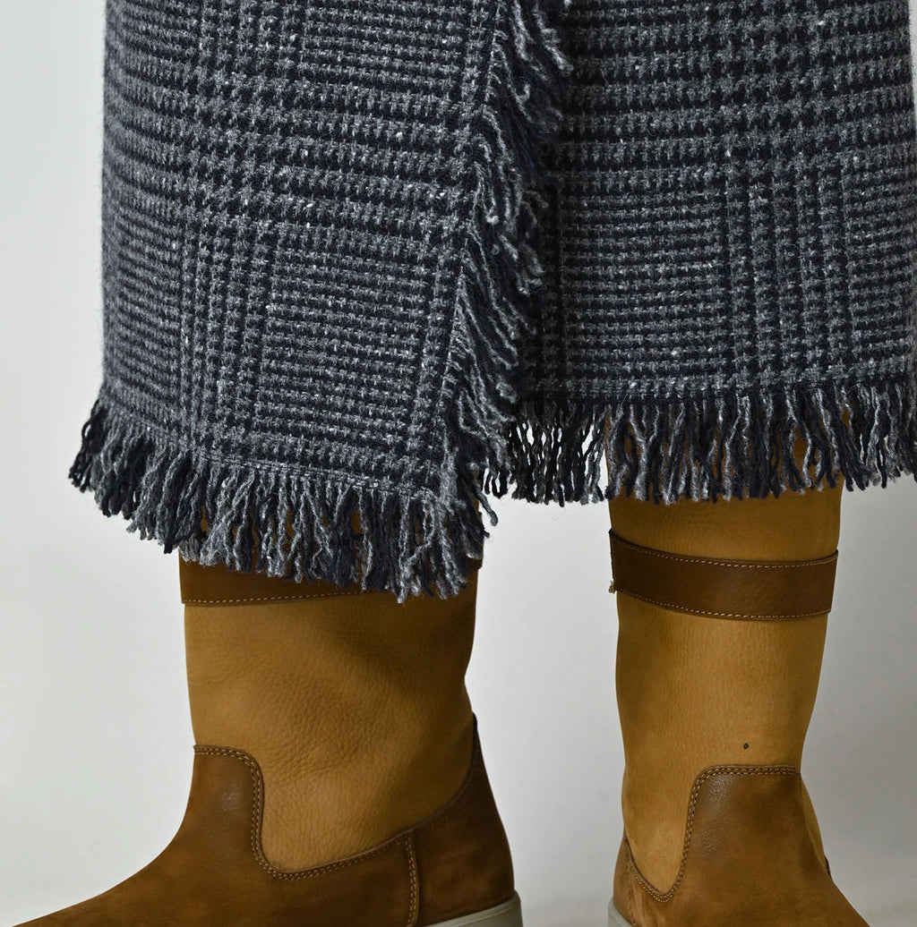 Donegal Tweed Wrapped Skirt