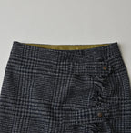 Donegal Tweed Wrapped Skirt