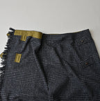 Donegal Tweed Wrapped Skirt
