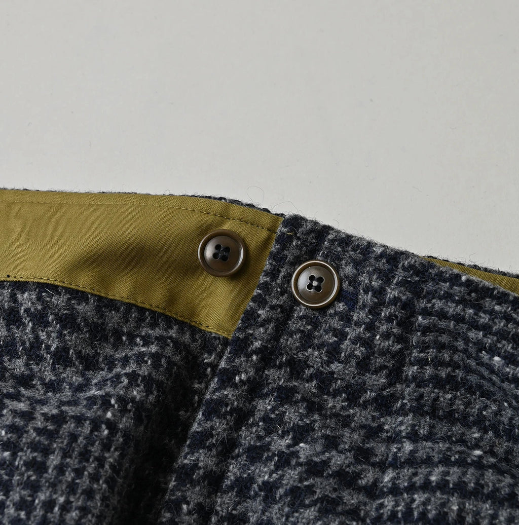 Donegal Tweed Wrapped Skirt