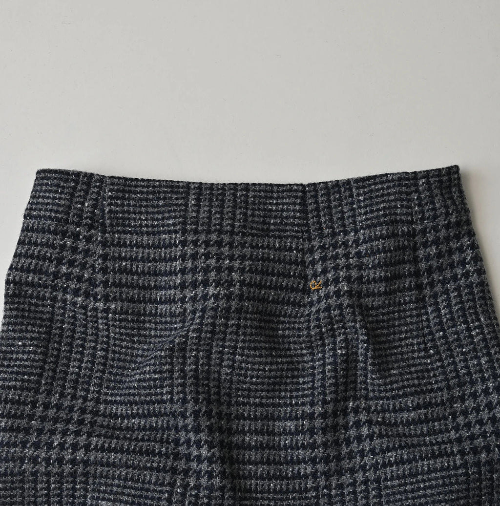 Donegal Tweed Wrapped Skirt