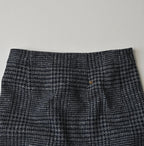 Donegal Tweed Wrapped Skirt