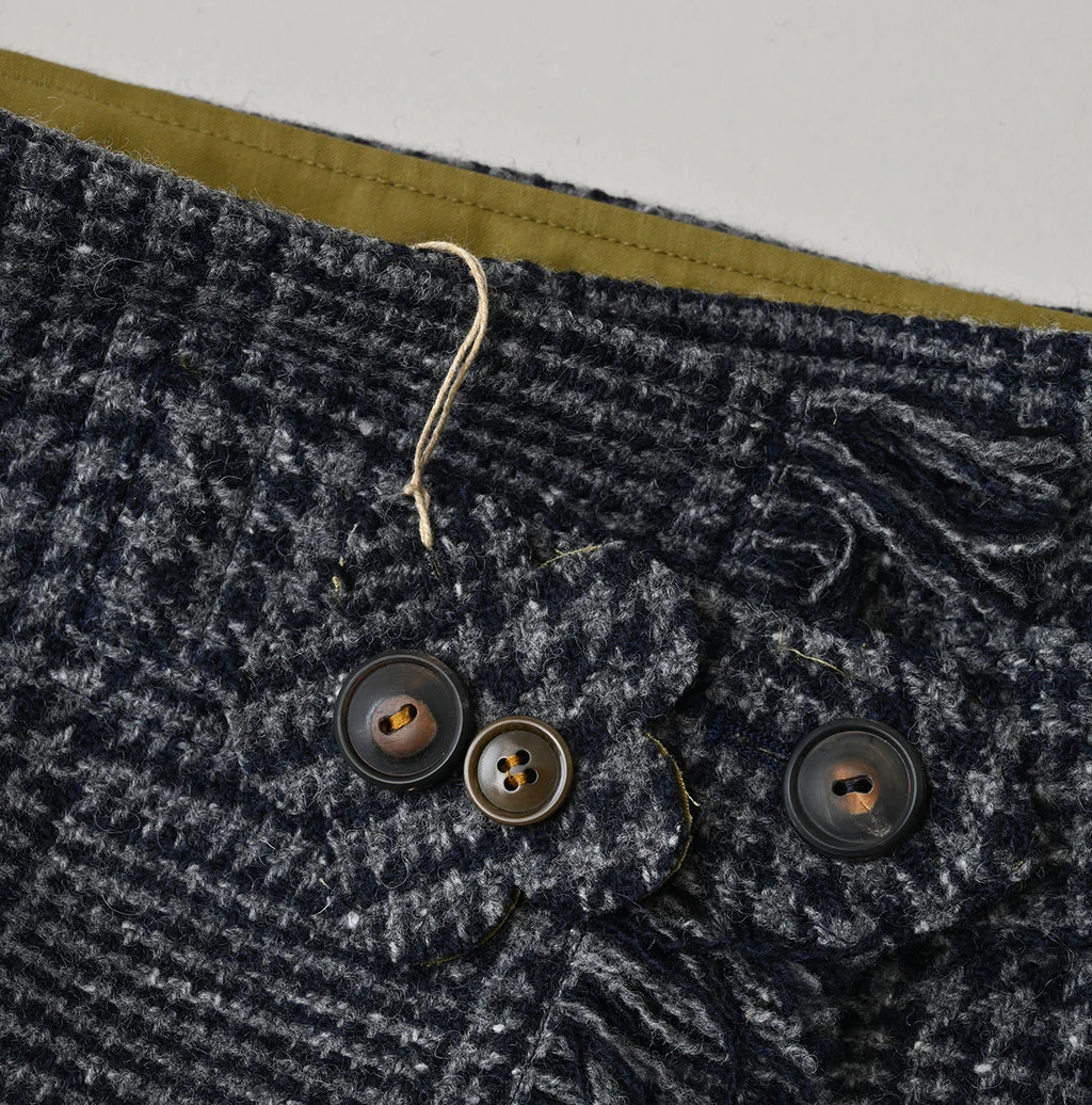 Donegal Tweed Wrapped Skirt