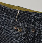 Donegal Tweed Wrapped Skirt