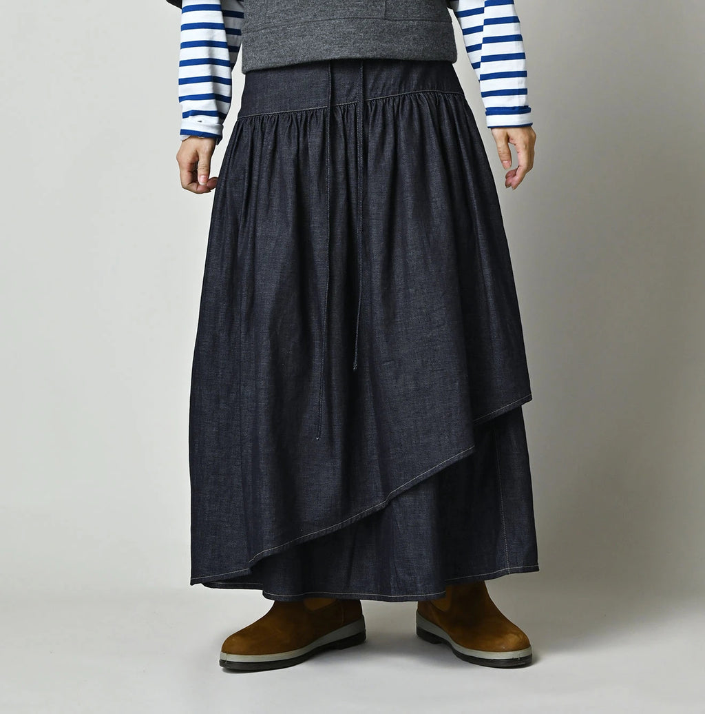 45 Petit Denim Multi Skirt Nou