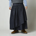 45 Petit Denim Multi Skirt Nou