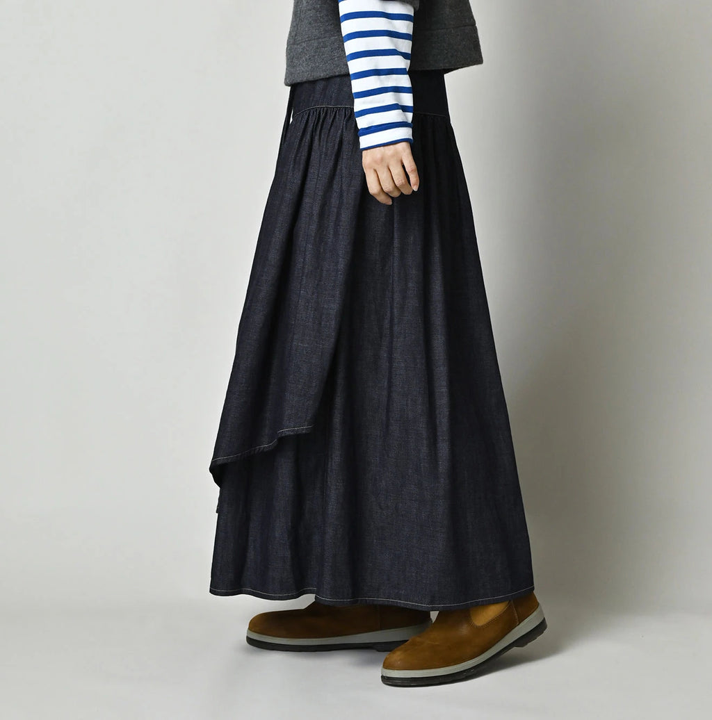 45 Petit Denim Multi Skirt Nou