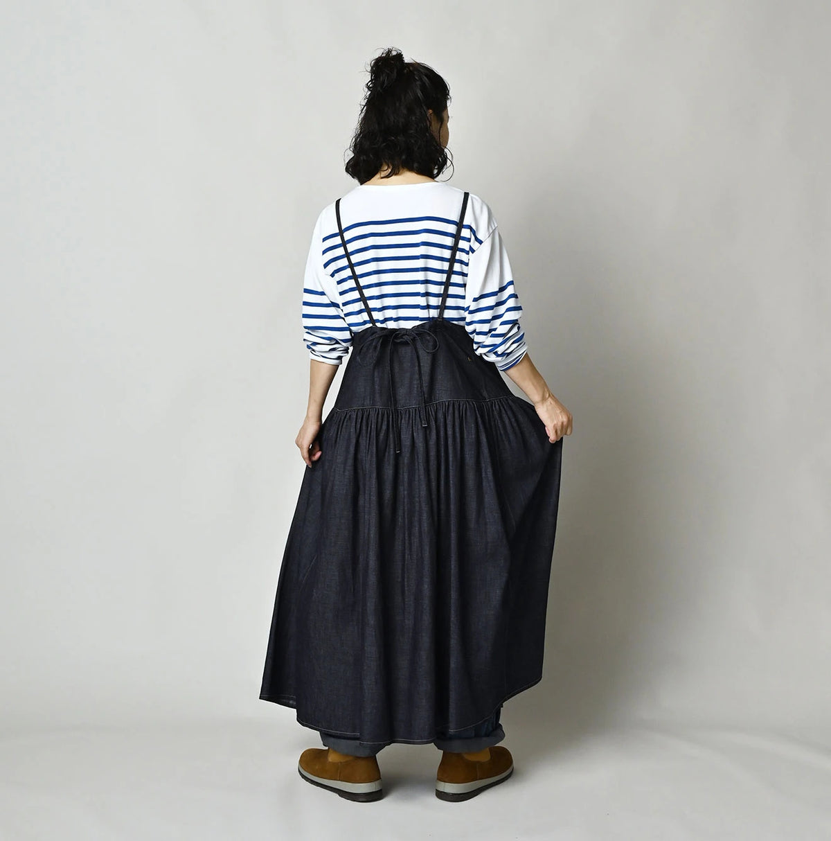 45 Petit Denim Multi Skirt Nou