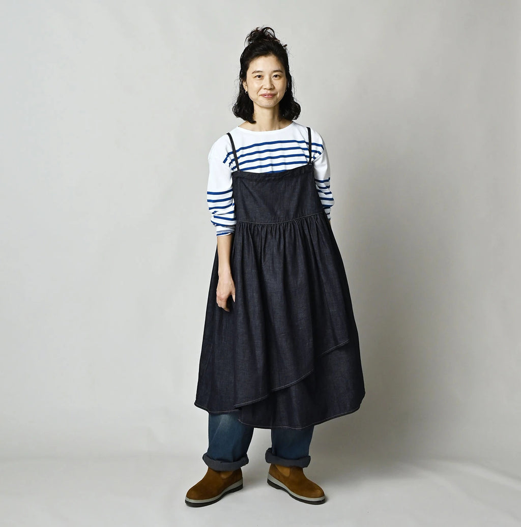45 Petit Denim Multi Skirt Nou
