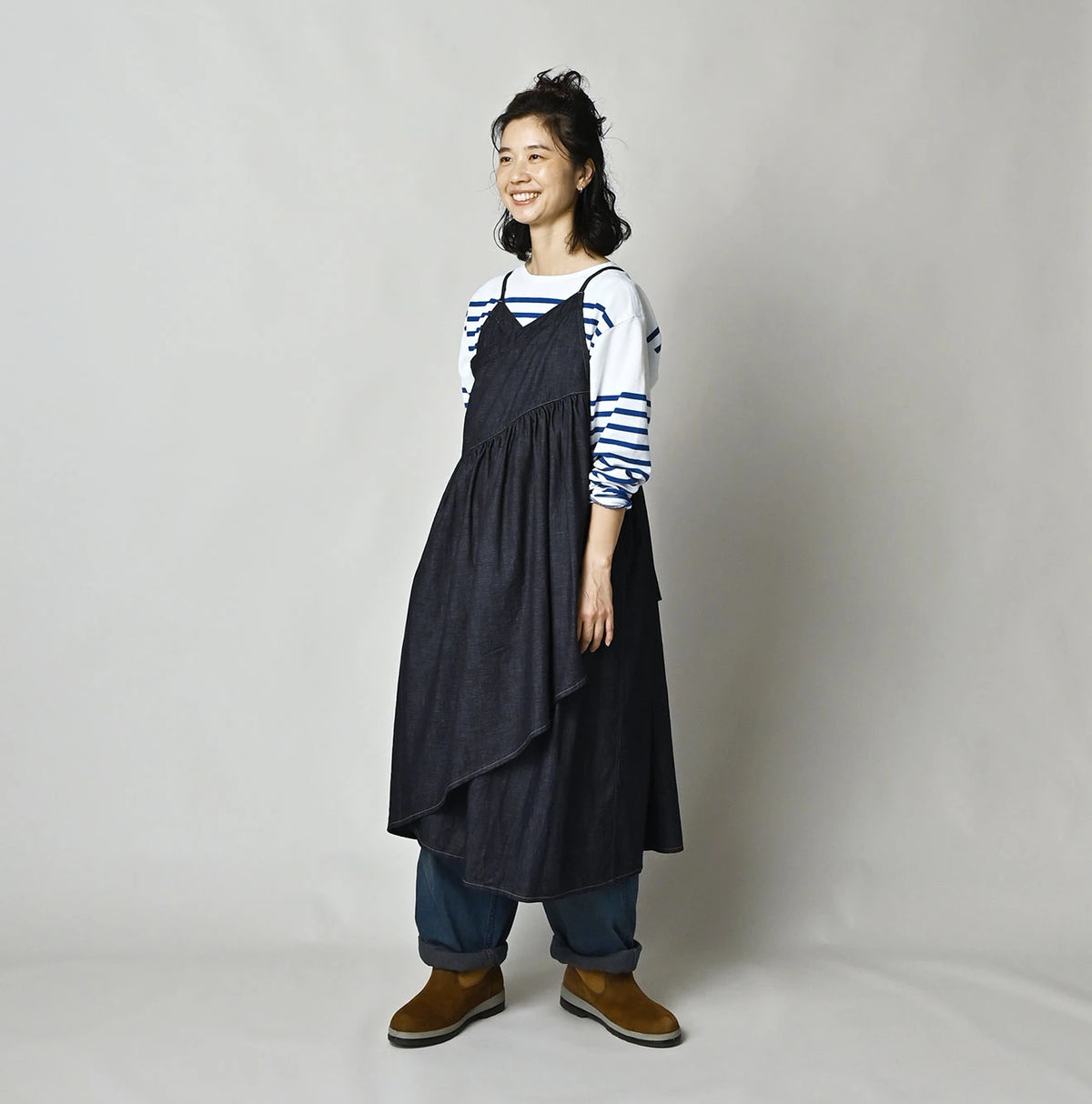 45 Petit Denim Multi Skirt Nou