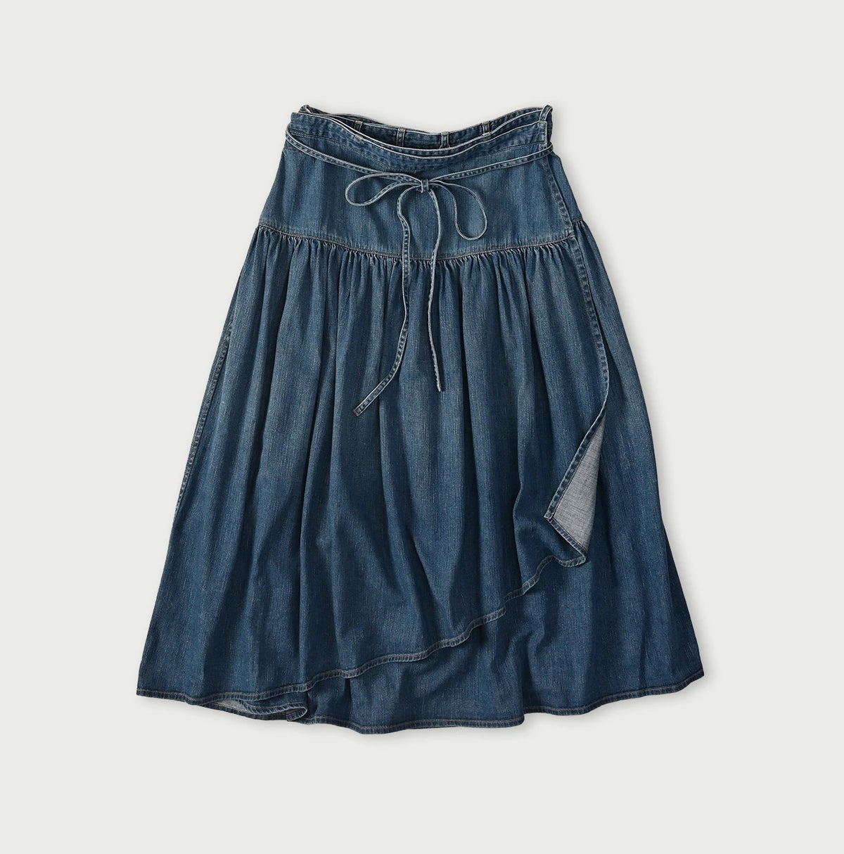 45 Petit Denim Multi Skirt Distressed
