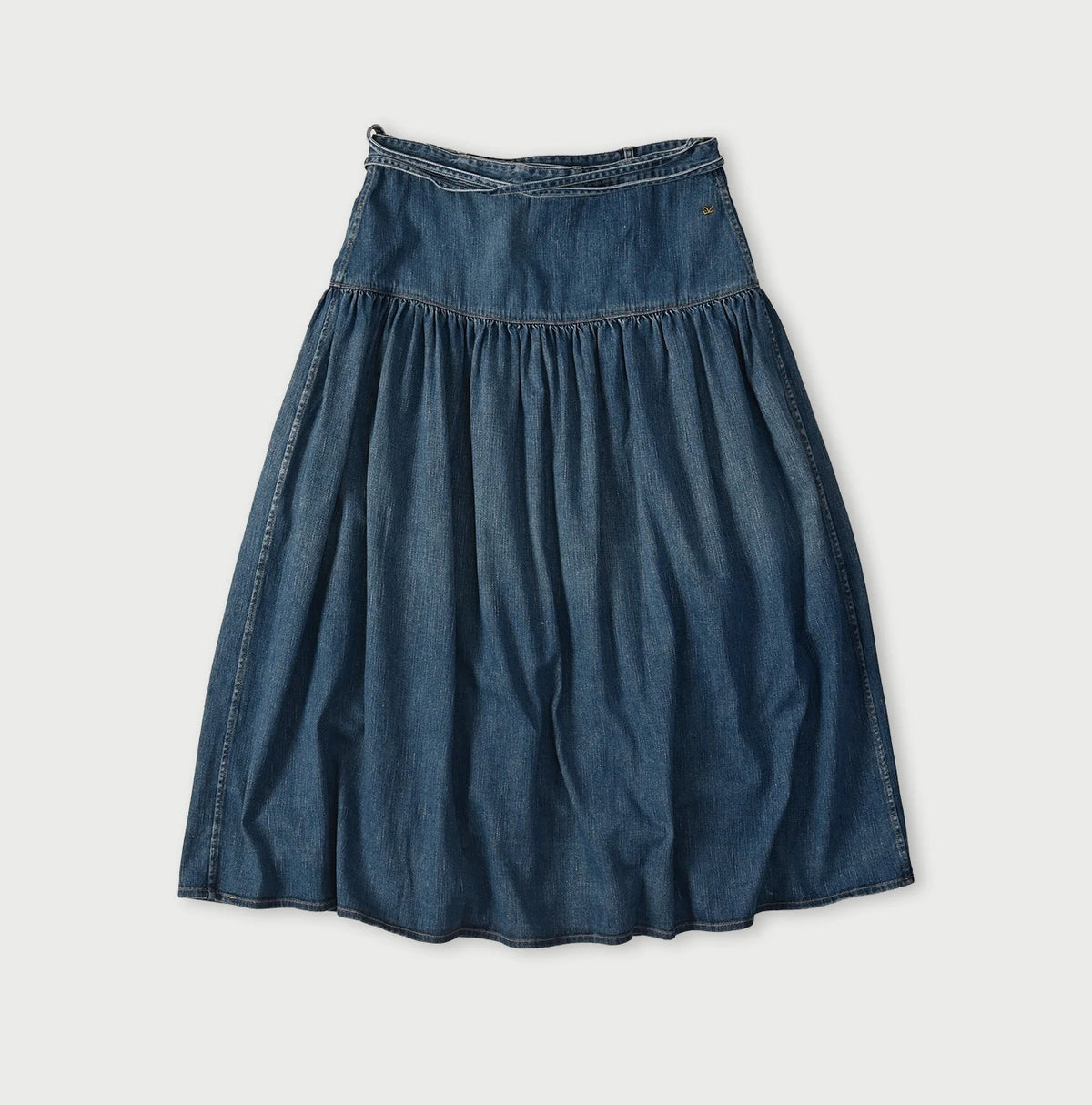 45 Petit Denim Multi Skirt Distressed