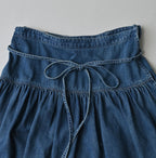 45 Petit Denim Multi Skirt Distressed