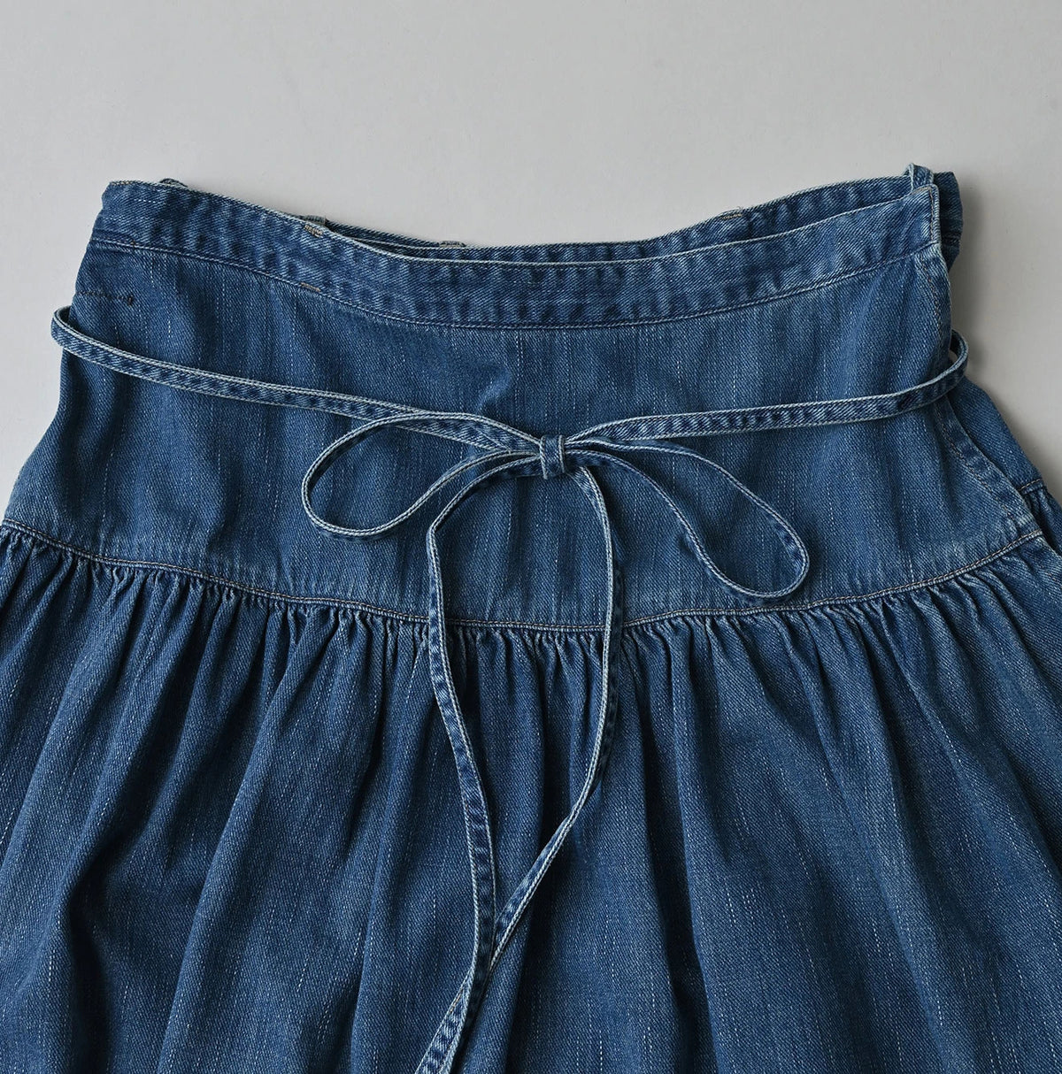 45 Petit Denim Multi Skirt Distressed