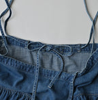 45 Petit Denim Multi Skirt Distressed