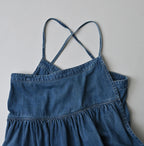 45 Petit Denim Multi Skirt Distressed