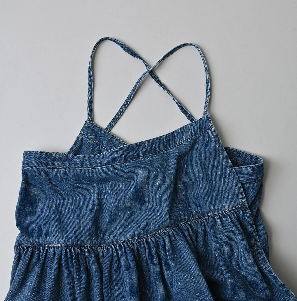 45 Petit Denim Multi Skirt Distressed