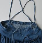 45 Petit Denim Multi Skirt Distressed
