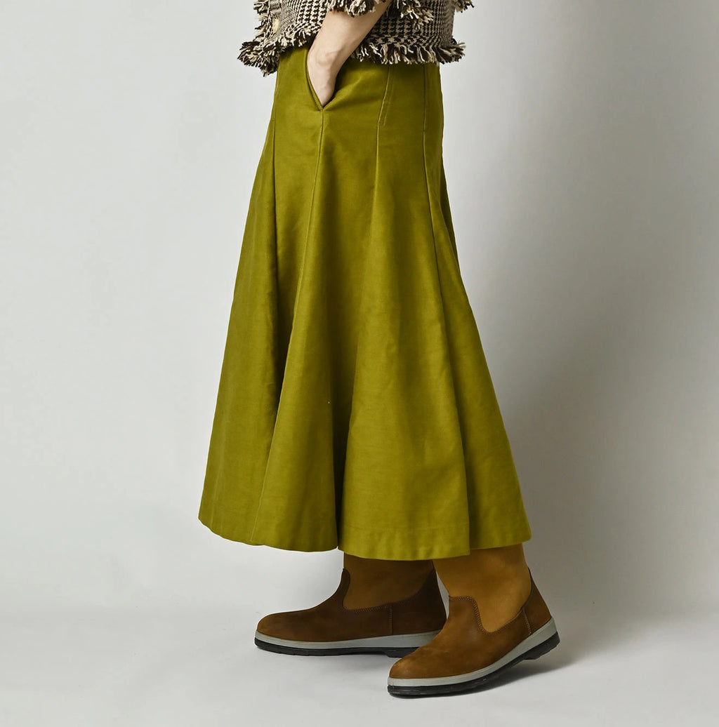 Moleskin Soufflé Skirt