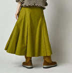 Moleskin Soufflé Skirt
