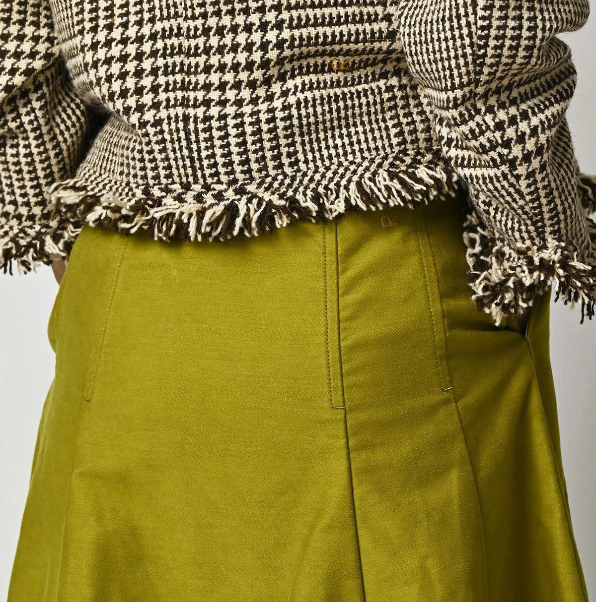 Moleskin Soufflé Skirt