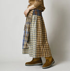 Takaramono Indian Patchwork Multi Skirt