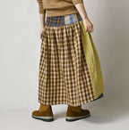 Takaramono Indian Patchwork Multi Skirt