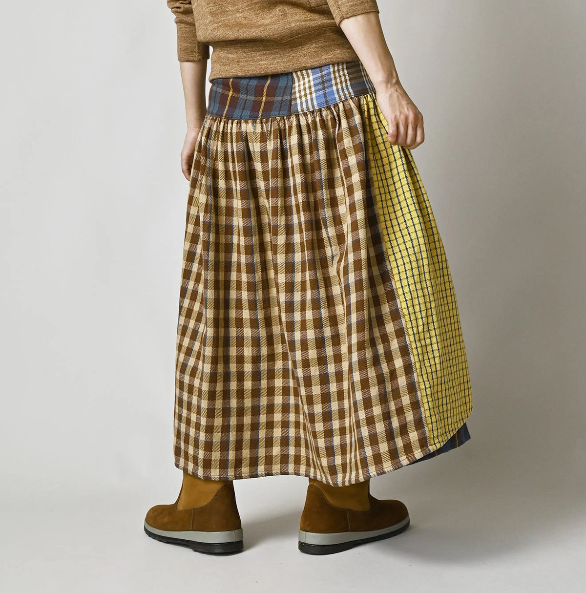Takaramono Indian Patchwork Multi Skirt