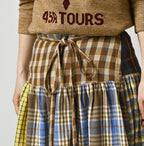 Takaramono Indian Patchwork Multi Skirt