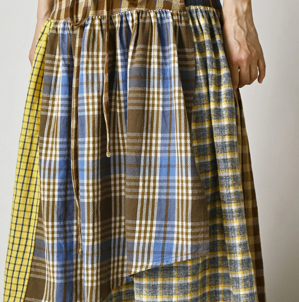 Takaramono Indian Patchwork Multi Skirt