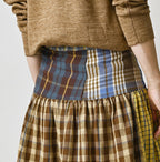 Takaramono Indian Patchwork Multi Skirt
