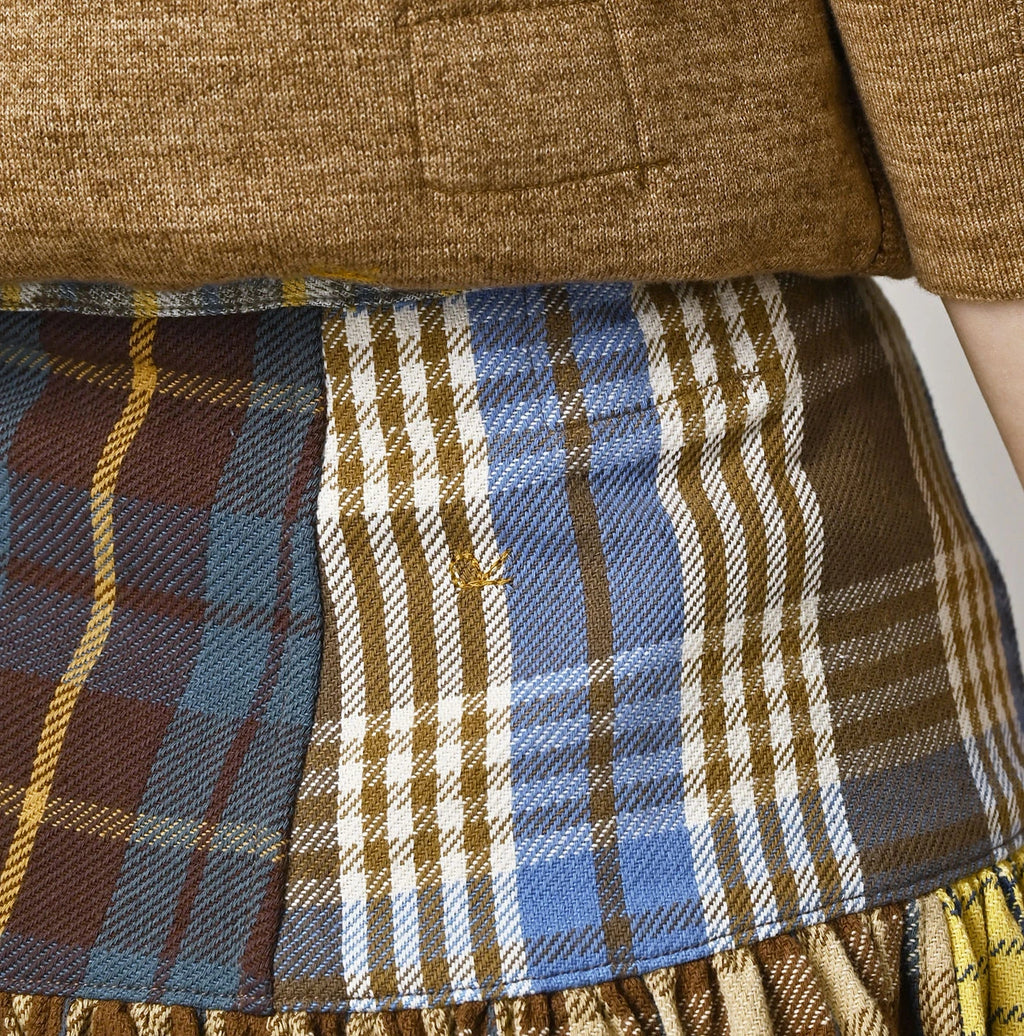 Takaramono Indian Patchwork Multi Skirt